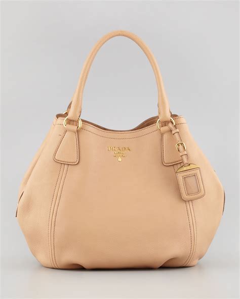 prada handbag beige